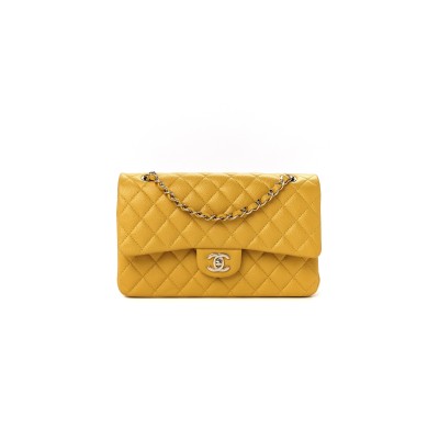 CHANEL CAVIAR QUILTED MEDIUM DOUBLE FLAP 1154434 (25*15*7cm)